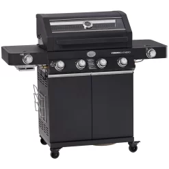 Rösle Gasgrill Videro G4-S Vario+ Nero Schwarz - Modell 2023 - X-DEAL Inkl. Abdeckhaube