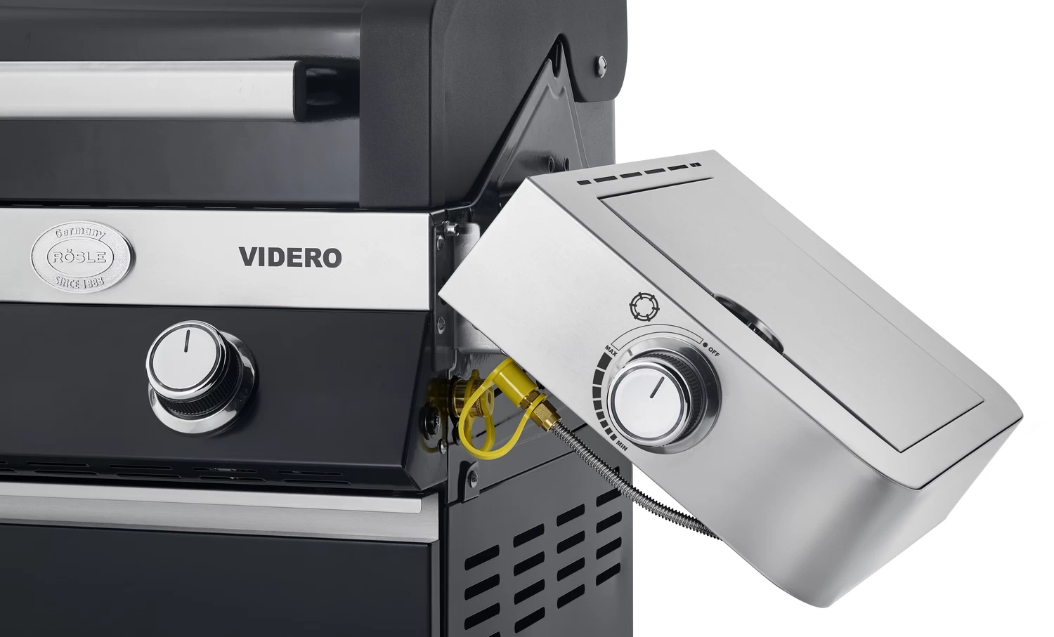 Rösle Gasgrill Videro G6-S VARIO+ Schwarz - Modell 2023 5 Rösle Gasgrill Videro G6-S VARIO+ Schwarz - Modell 2023 – Bild 5