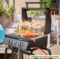 Rösle Gasgrill Videro Pro G2-P Campinggrill -Barbecue Shop Rosle Gasgrill Videro PRO G2 P Beispiel mit Untergestell