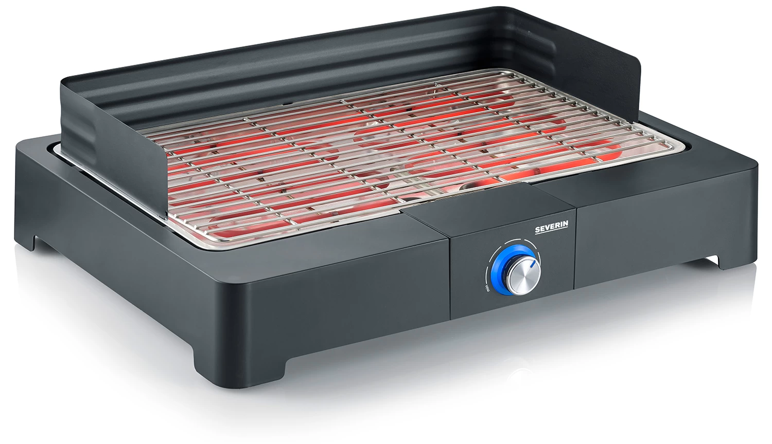 Severin Elektro Tischgrill Mit Grillrost - 2.200 Watt 1 Severin Elektro Tischgrill Mit Grillrost - 2.200 Watt