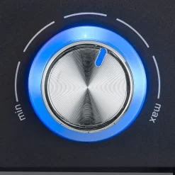 Severin Elektro Tischgrill Mit Grillplatte - 2.200 Watt -Barbecue Shop Severin Elektrogrill Regler blau