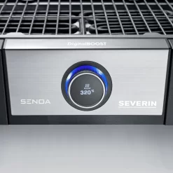 Severin Elektro Tischgrill SENOA Digital Boost - Boost Zone 500°C - 3.000 W -Barbecue Shop Severin Elektrogrill Senoa pg8114 schalter 5