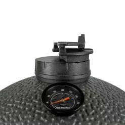 The Bastard Keramikgrill VX Medium - Complete - Schwarz Matt - Modell 2023 -Barbecue Shop The Bastard VX Medium Detail Topcap Position2