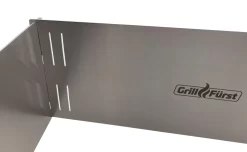 Grillfürst Magnetischer Windschutz / Spritzschutz Für Infrarotbrenner Und Seitenkocher -Barbecue Shop Windschutz verstellbar Breite