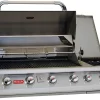 BULL 7 Burner Premium Gasgrill - Einbaugrill Mit Infrarot Mit Backburner, Seitenkocher Und Rotisserie