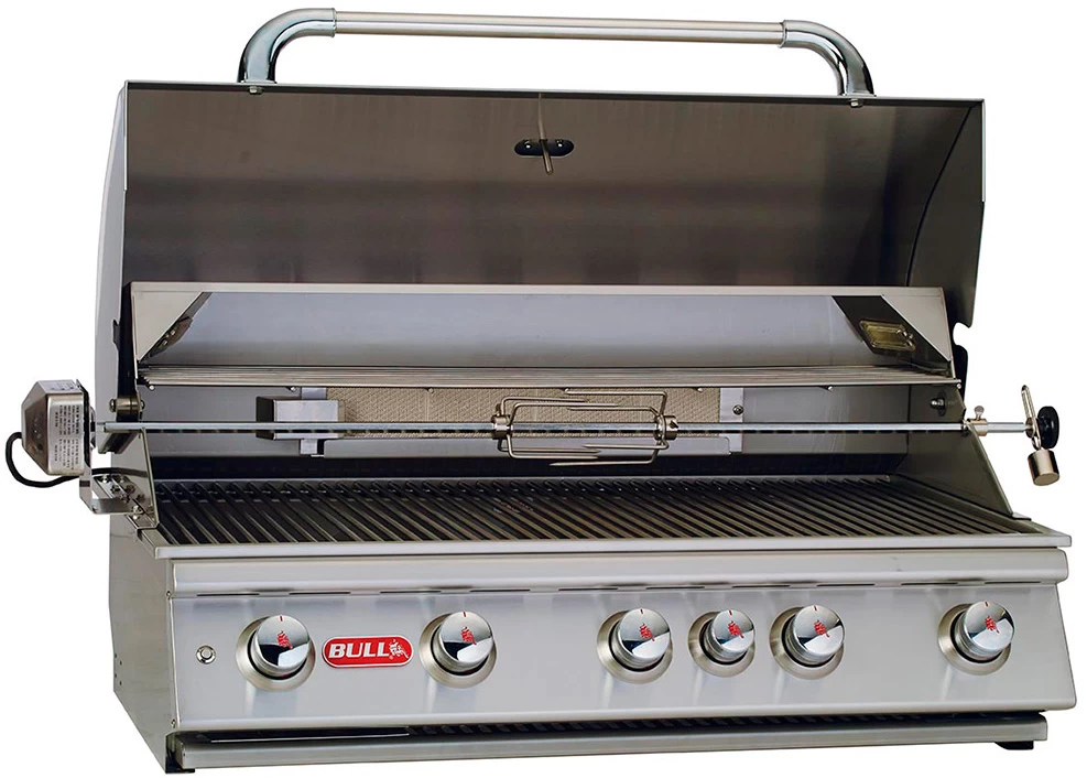 BULL Brahma Gasgrill - Einbaugrill Mit Backburner Und Rotisserie 1 BULL Brahma Gasgrill - Einbaugrill Mit Backburner Und Rotisserie