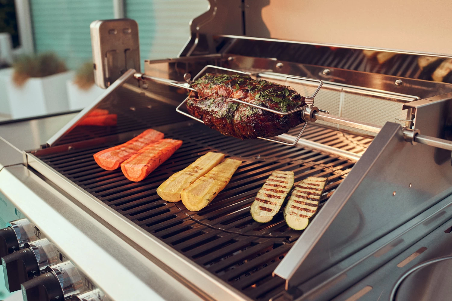 Enders Drehspieß Mit Motor Für Kansas II Pro 4 1 Enders Drehspieß Mit Motor Für Kansas II Pro 4