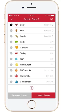GrillEye Smart Bluetooth Grillthermometer (Grill Eye) 27 GrillEye Smart Bluetooth Grillthermometer (Grill Eye) -Barbecue Shop grilleye app grillgut auswahl