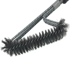 Grillfürst Reinigungsset Für Edelstahlroste Mit Edelstahl Grillbürste, Grillreiniger Spezial Lösung Und Trennspray -Barbecue Shop grillfuerst grillbuerste premium v2