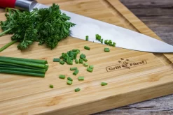 Grillfürst Schneidebrett Klein 39 X 26 Cm Bambus -Barbecue Shop grillfuerst kleines bambus schneidbrett