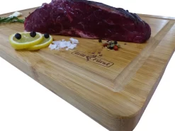 Grillfürst Bambus Schneidebrett Groß 50 X 30 Cm Bambus -Barbecue Shop grillfuerst schneidbrett gross