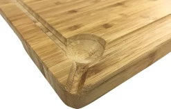 Grillfürst Schneidebrett Set, 2 Kleine Schneidebretter 39 X 26cm, 1 Großes Schneidebrett 50 X 30cm -Barbecue Shop grillfuerst schneidebrett gross saftrinne 1