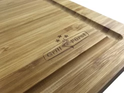 Grillfürst Schneidebrett Klein 39 X 26 Cm Bambus -Barbecue Shop grillfuerst schneidebrett klein logo