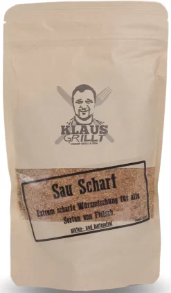 Sau Scharf Gewürzmischung 200 G Beutel By Klaus Grillt