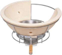 Monolith LeCHEF PRO-Serie - Geteilte Feuerbox -Barbecue Shop monolith lechef keramik feuerbox pro 101053 l