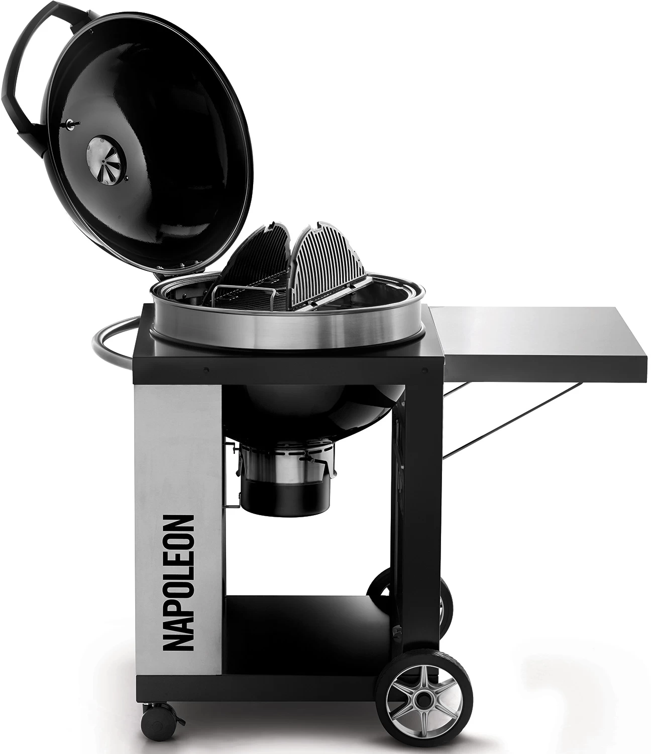 Napoleon Holzkohlegrill Kugelgrill Ø 57cm Im Rollwagen Mit Gussrost Und Deckelscharnier PRO22K-Cart-2 3 Napoleon Holzkohlegrill Kugelgrill Ø 57cm Im Rollwagen Mit Gussrost Und Deckelscharnier PRO22K-Cart-2 – Bild 3