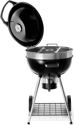 Napoleon Holzkohlegrill Kugelgrill Ø 57cm Mit Gussrost Und Deckelscharnier PRO22K-LEG -Barbecue Shop napoleon holzkohlegrill deckel PRO22K LEG 2