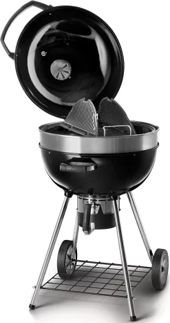 Napoleon Holzkohlegrill Kugelgrill Ø 57cm Mit Gussrost Und Deckelscharnier PRO22K-LEG -Barbecue Shop napoleon kohlegrill rost PRO22K LEG 2