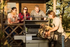 Napoleon Charcoal Professional Edelstahl Holzkohlegrill PRO605CSS -Barbecue Shop napoleon pro605 kohle einfuellen pro605css