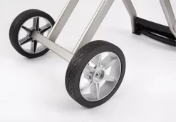 Napoleon TravelQ PRO285 Kompakt Gasgrill Schwarz Mit Klappbarem Wagen - Modell 2023 -Barbecue Shop napoleon travelq pro285x unterwagen raeder