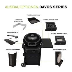 Outdoorchef Gas Kugelgrill Davos 570G Pro Mit Cooking Zone (Seitenkocher) & Abdeckhaube 23 Outdoorchef Gas Kugelgrill Davos 570G Pro Mit Cooking Zone (Seitenkocher) & Abdeckhaube -Barbecue Shop outdoorchef davos 570 g erweiterungsmoeglichkeiten 2