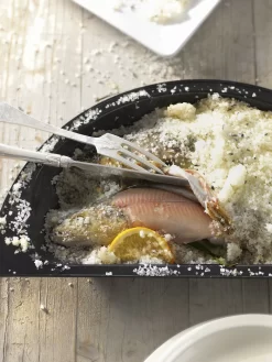 Outdoorchef Gourmet Halbmond Kochset / Grillschalen Porzellanemailliert / 2 Teilig -Barbecue Shop outdoorchef gourmet halbmond 18 211 72 f