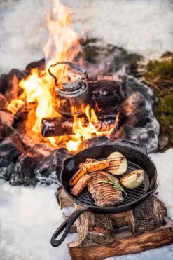 Petromax Grillpfanne Gusseisen Gp30 Mit Stiel -Barbecue Shop petromax grillpfanne stiel lagerfeuer gp30 t