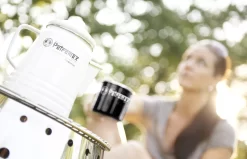 Petromax Tee- Und Kaffee-Perkolator / Weiß Emailliert (1,3 Liter) -Barbecue Shop petromax perkomax atago per 9 w